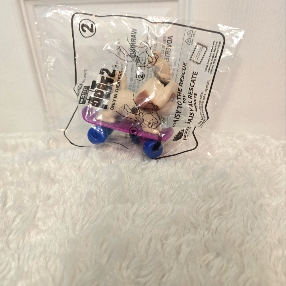 The Secret Life Of Pets 2 Daisy To The Rescue Happy Meal Toy